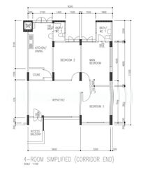 Blk 324 Woodlands Street 32 (Woodlands), HDB 4 Rooms #600723071